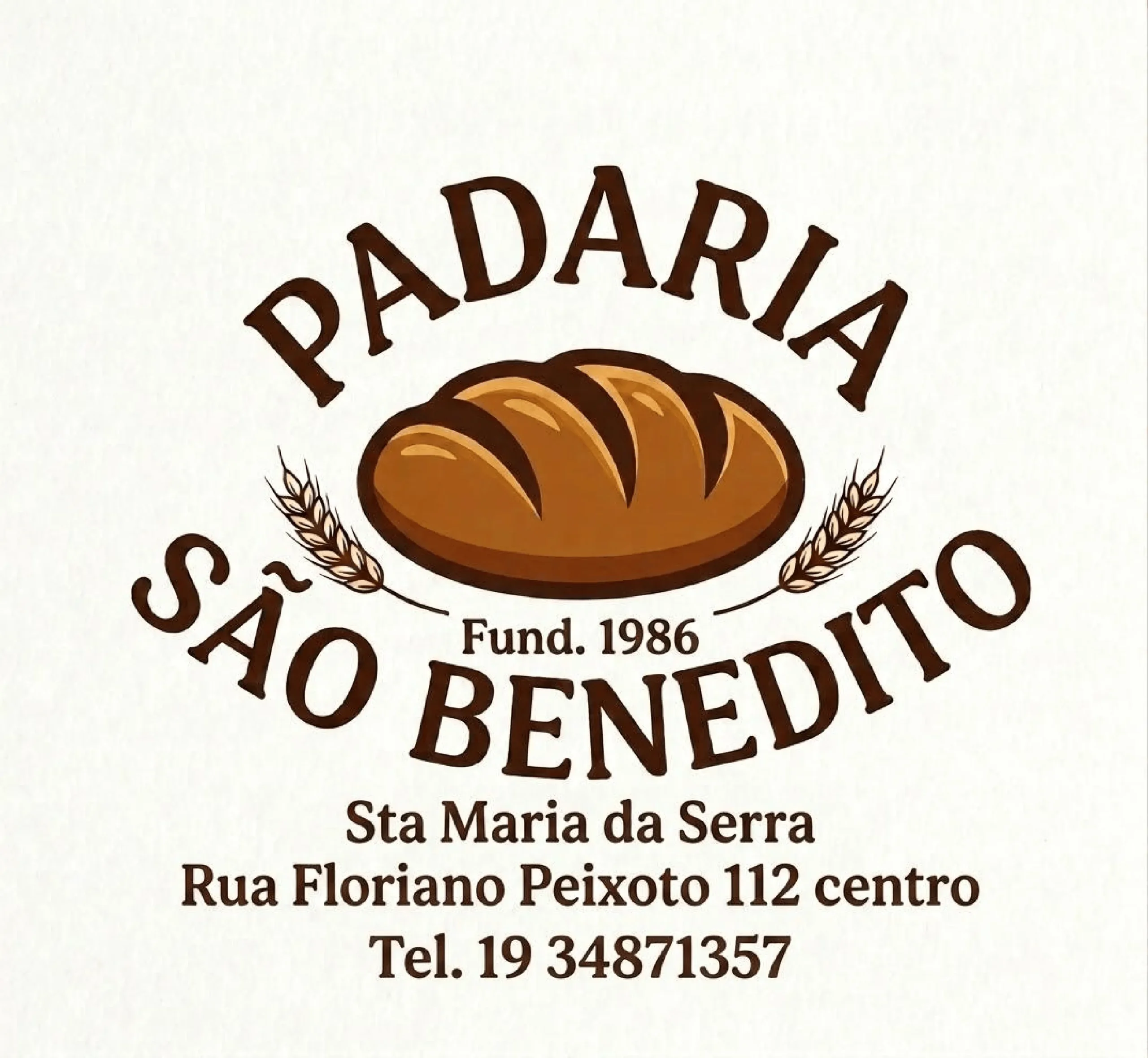 Logo Padaria São Benedito